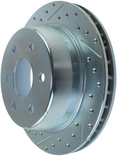 Load image into Gallery viewer, StopTech Select Sport 02-06 Cadillac Escalade Slotted and Drilled Right Rear Rotor