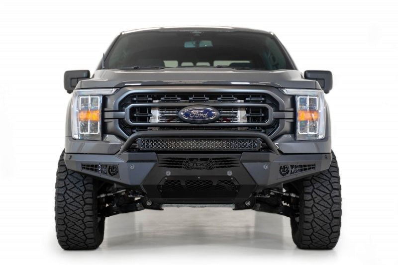 Addictive Desert Designs 2021 Ford F-150 HoneyBadger Front Bumper w/o Top Hoop