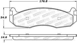 StopTech Street Brake Pads