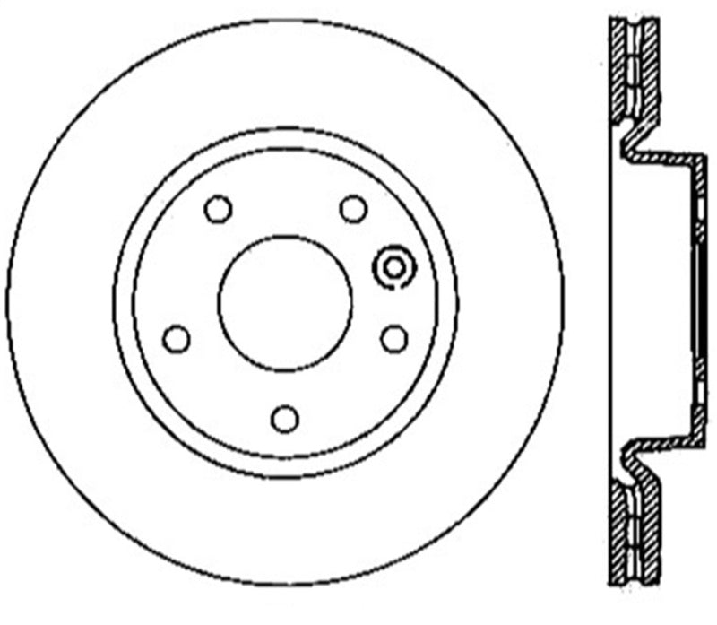 StopTech Slotted Sport Brake Rotor