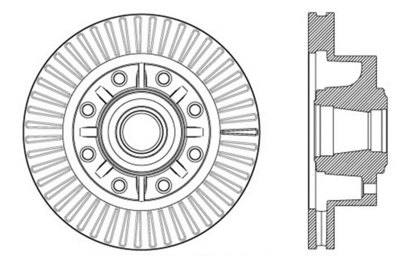 StopTech Slotted & Drilled Sport Brake Rotor