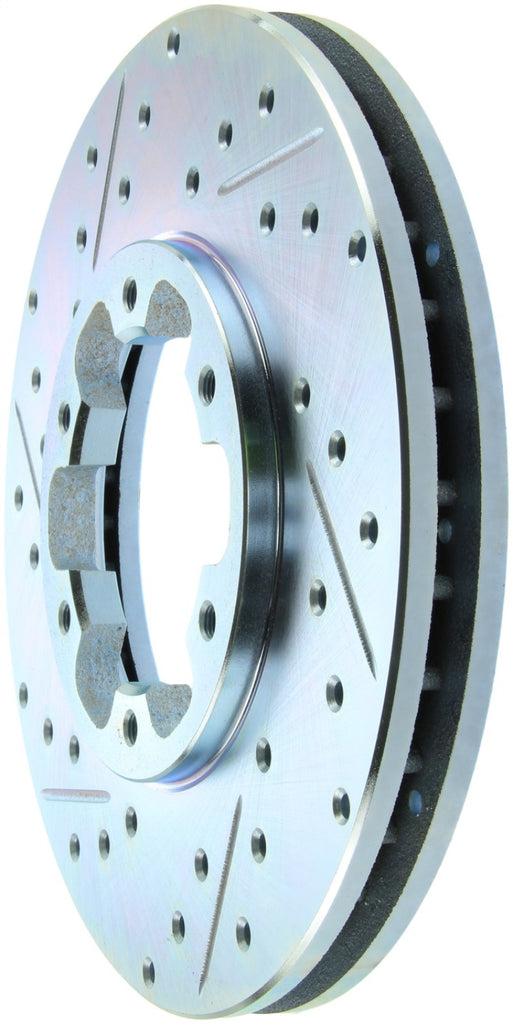 StopTech Select Sport Drilled & Slotted Rotor - Front Left