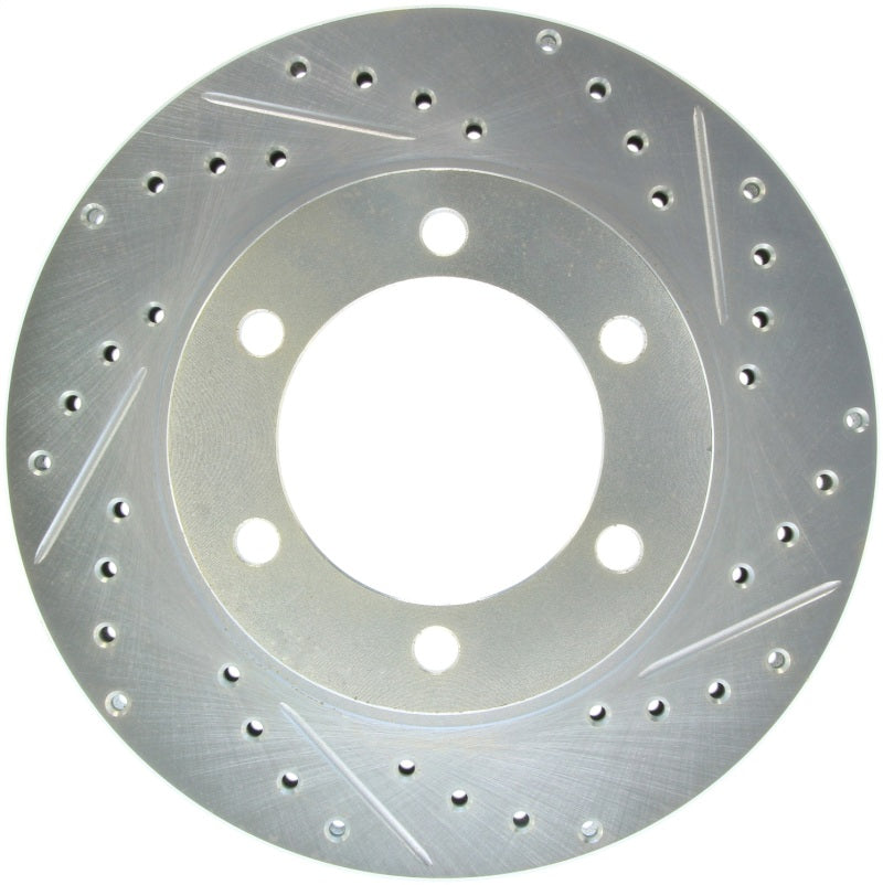 StopTech Select Sport Drilled & Slotted Rotor - Rear Left