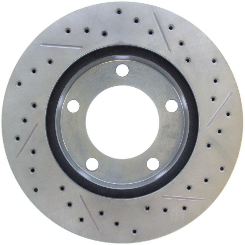 StopTech Select Sport Drilled & Slotted Rotor - Front Left