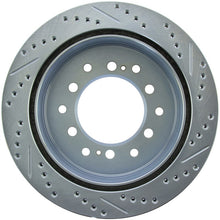 Load image into Gallery viewer, StopTech Select Sport 08-09 Toyota FJ Crusier SportStop Slotted &amp; Drilled Right Rear Rotor