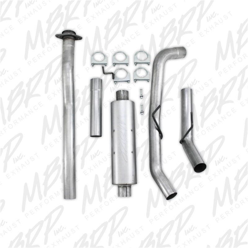 MBRP 2011-2014 Ford F150 5.0L RC-LB EC/CC-6.5/5.5 box 3in Cat Back Single Side AL P Series Exhaust