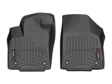 Load image into Gallery viewer, WeatherTech 2012+ Dodge Ram 2500/3500 (Vinyl Floor/Auto Trans/Crew Cab) Front FloorLiners - Black