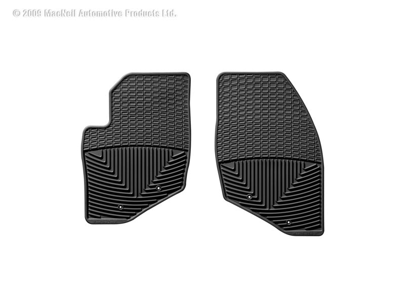 WeatherTech 99-06 Volvo S80 Front Rubber Mats - Black