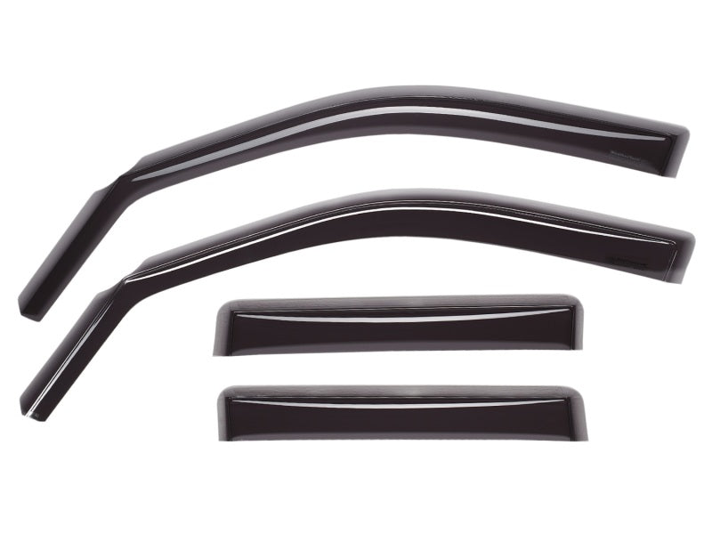 WeatherTech 11-19 Ford Explorer Front and Rear Side Window Deflectors - Dark Smoke