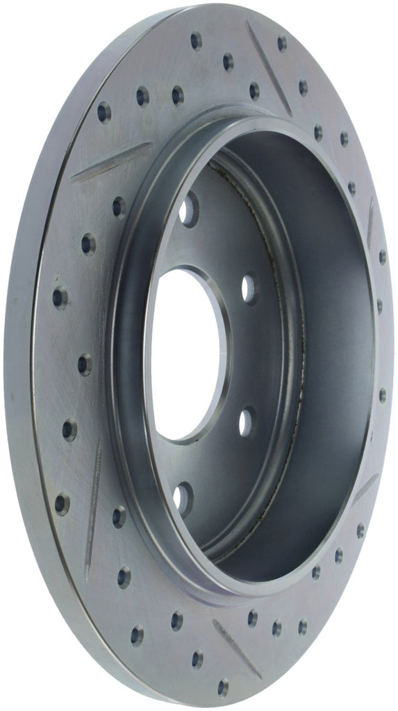 StopTech Select Sport Drilled & Slotted Rotor - Front Left