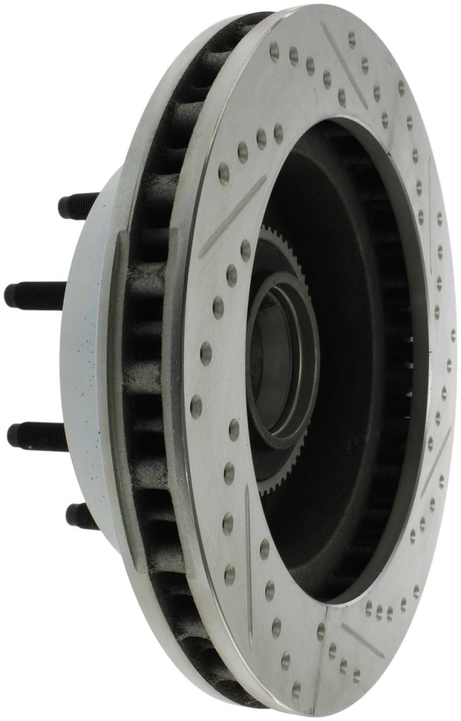 StopTech Select Sport Drilled & Slotted Rotor - Front Left