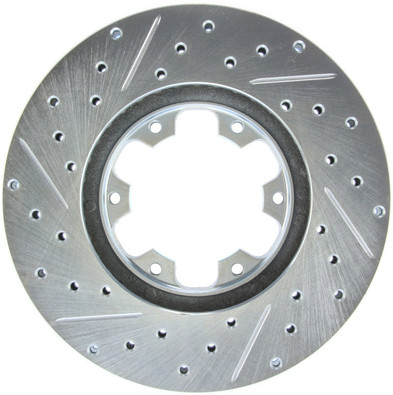 StopTech Select Sport Drilled & Slotted Rotor - Front Right