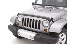 Load image into Gallery viewer, AVS 07-18 Jeep Wrangler Unlimited Aeroskin Low Profile Acrylic Hood Shield - Smoke