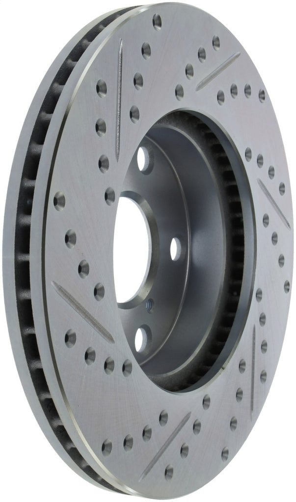 StopTech Select Sport Drilled & Slotted Rotor - Front Right