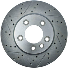 Load image into Gallery viewer, StopTech Select Sport 04-06 and 08-10 Porsche Cayanne Slotted and Drilled Front Right Brake Rotor