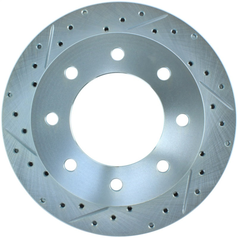 StopTech Select Sport 03-17 Chevrolet Express Sport Slotted & Drilled Right Rear Brake Rotor