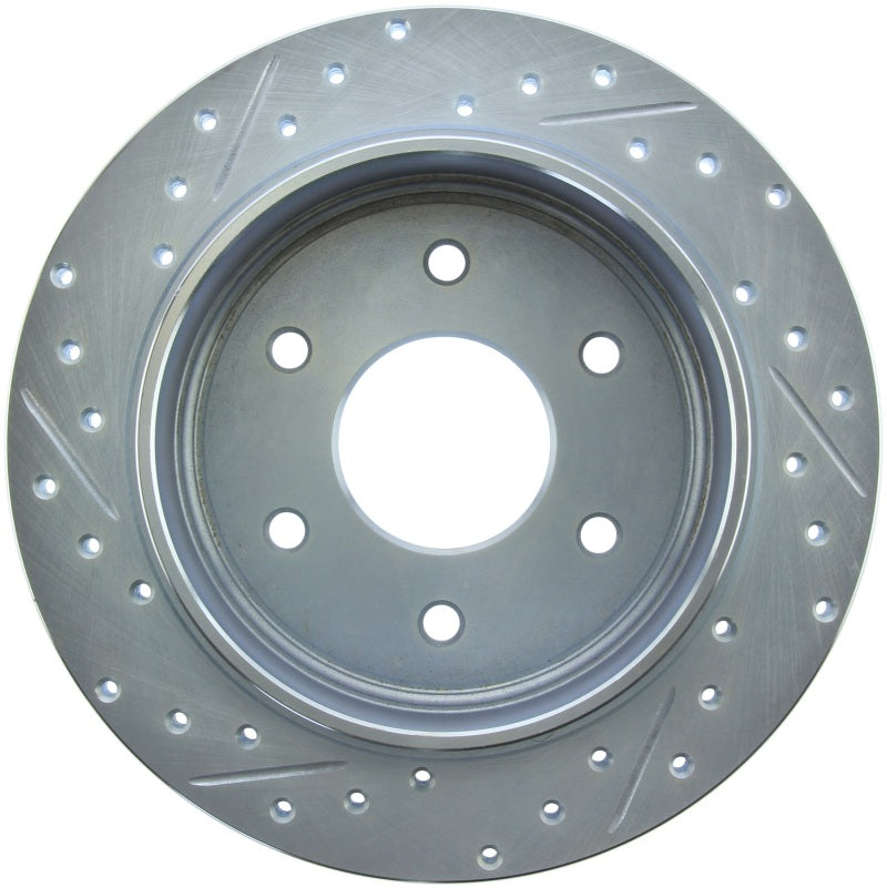 StopTech Select Sport Drilled & Slotted Rotor - Front Right