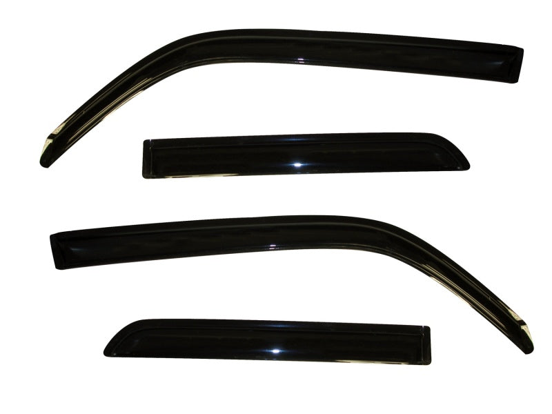 AVS 10-18 Toyota 4Runner Ventvisor Outside Mount Window Deflectors 4pc - Smoke