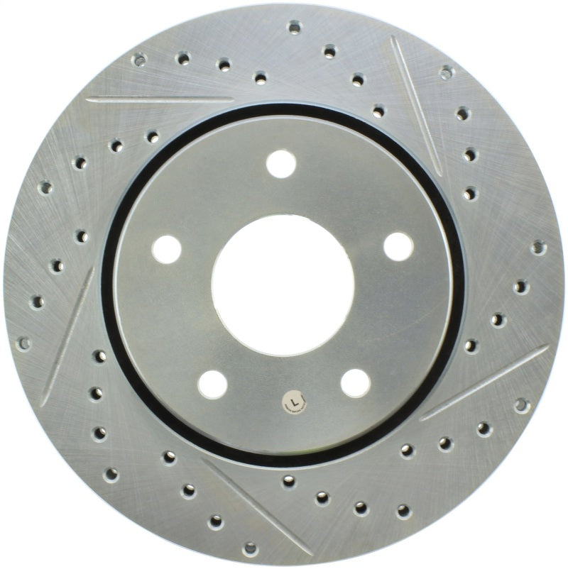 StopTech Select Sport Drilled & Slotted Rotor - Left