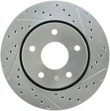 Load image into Gallery viewer, StopTech Select Sport Drilled &amp; Slotted Rotor - Left