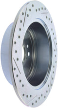 Load image into Gallery viewer, StopTech Select Sport Drilled &amp; Slotted Rotor - Rear Left