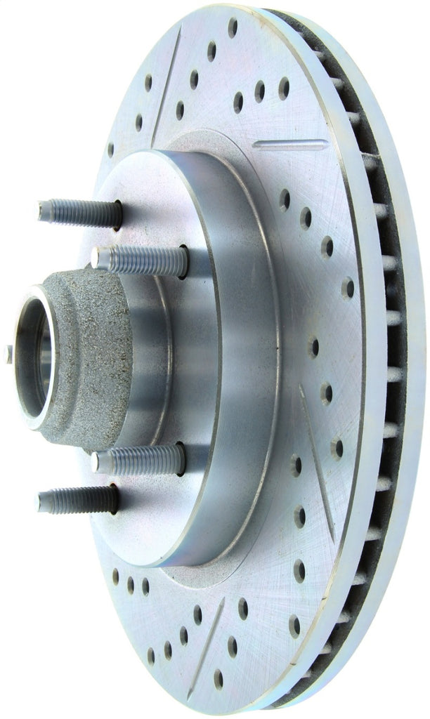 StopTech Select Sport Drilled & Slotted Rotor - Rear Left