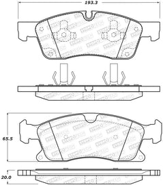 StopTech Street Brake Pads - Front