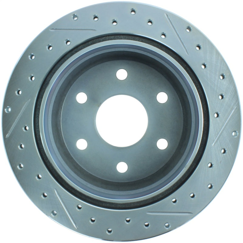 StopTech Select Sport 99-06 Chevrolet Silverado 1500 Slotted and Drilled Right Rear Rotor