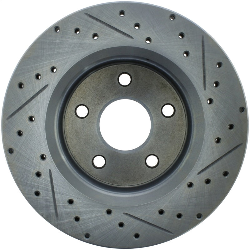 StopTech Select Sport Drilled & Slotted Rotor - Rear Left