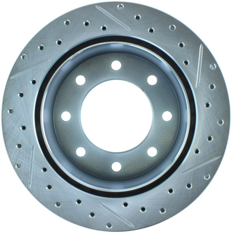 StopTech Select Sport 03-17 Chevrolet Express Sport Slotted & Drilled Right Rear Brake Rotor