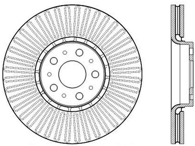 StopTech Slotted Sport Brake Rotor