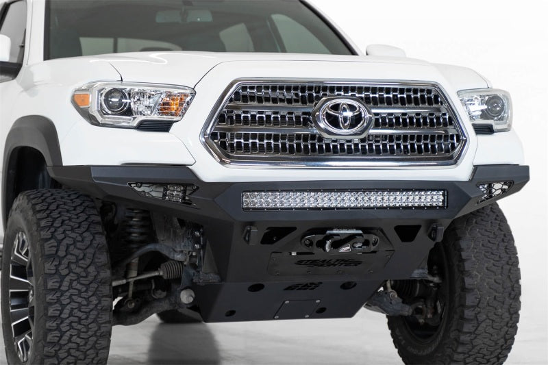 Addictive Desert Designs 16-19 Toyota Tacoma Stealth Fighther Front Bumper w/ Winch Mount