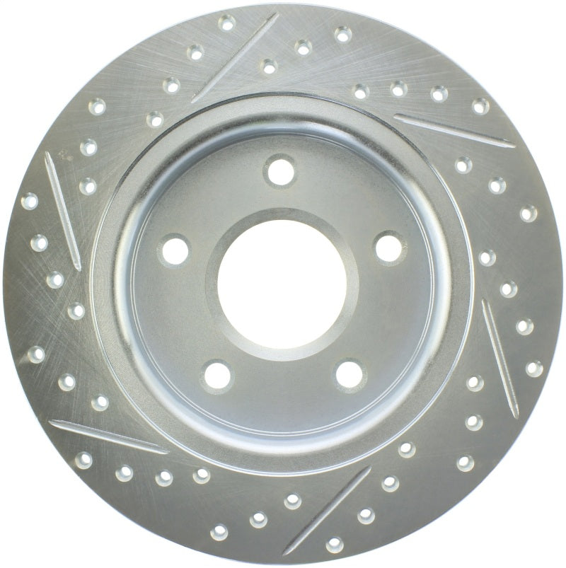 StopTech Select Sport Drilled & Slotted Rotor - Left - Rear