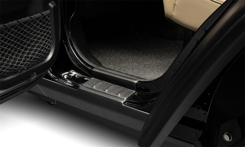 Bushwacker Jeep Wrangler JL Trail Armor Rocker Panel and Sill Plate Cover- Black