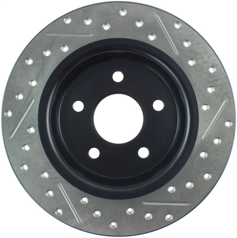 StopTech Sport Drilled & Slotted Rotor - Rear Right