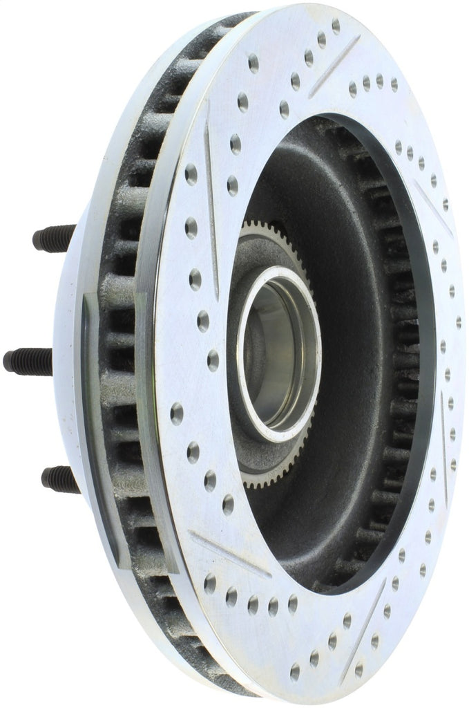 StopTech Select Sport Drilled & Slotted Rotor - Rear Left