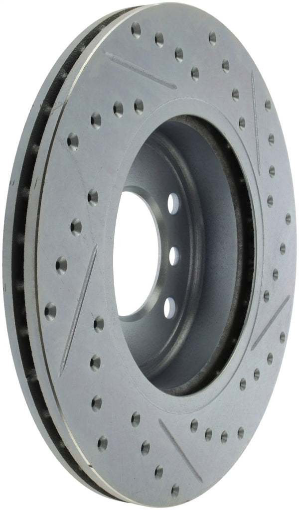 StopTech Select Sport Drilled & Slotted Rotor - Front Left