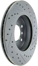 StopTech Select Sport Drilled & Slotted Rotor - Front Left