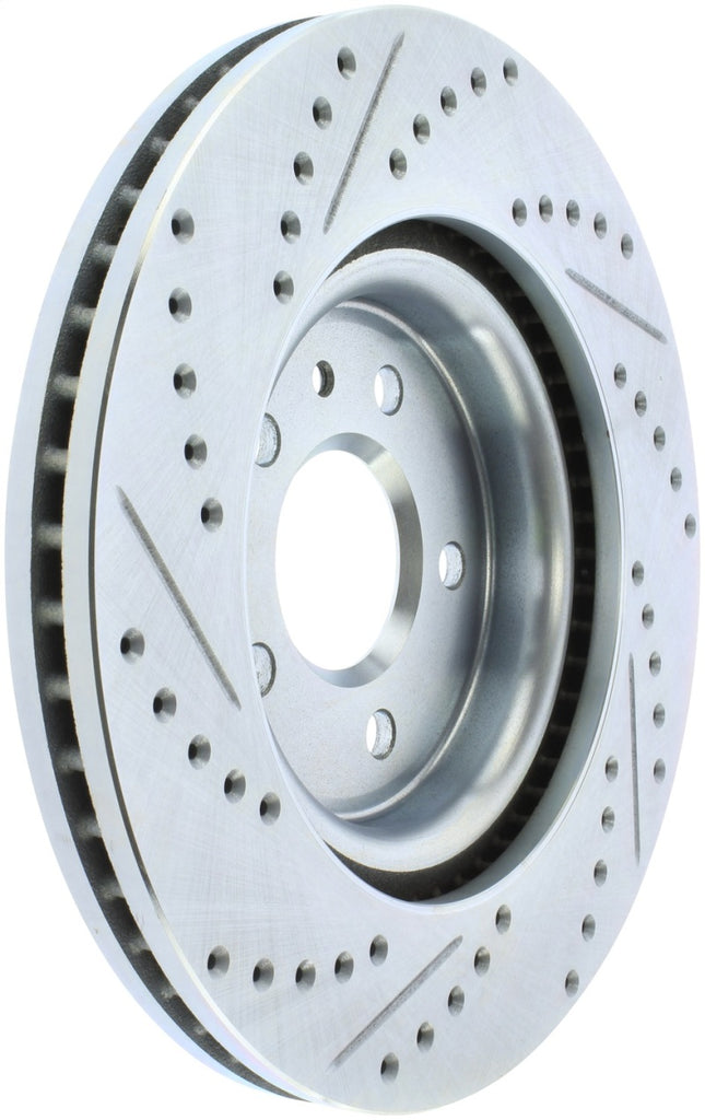 StopTech Select Sport Drilled & Slotted Rotor - Front Right