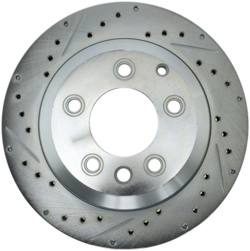 StopTech Select Sport 07-15 Audi Q7 Slotted & Drilled Rear Right Rotor