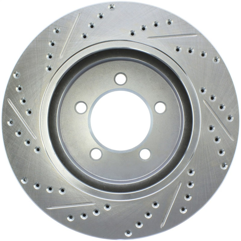 StopTech Select Sport Drilled & Slotted Rotor - Front Right