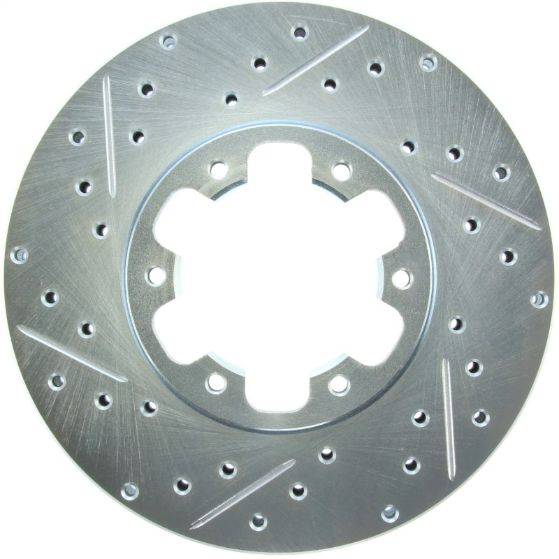 StopTech Select Sport Drilled & Slotted Rotor - Front Left