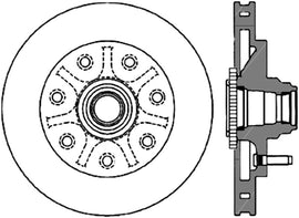 StopTech Slotted & Drilled Sport Brake Rotor