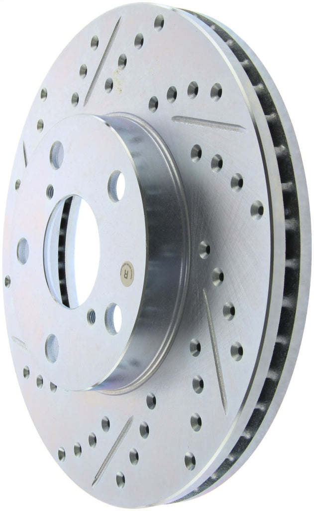 StopTech Select Sport Drilled & Slotted Rotor - Rear Right