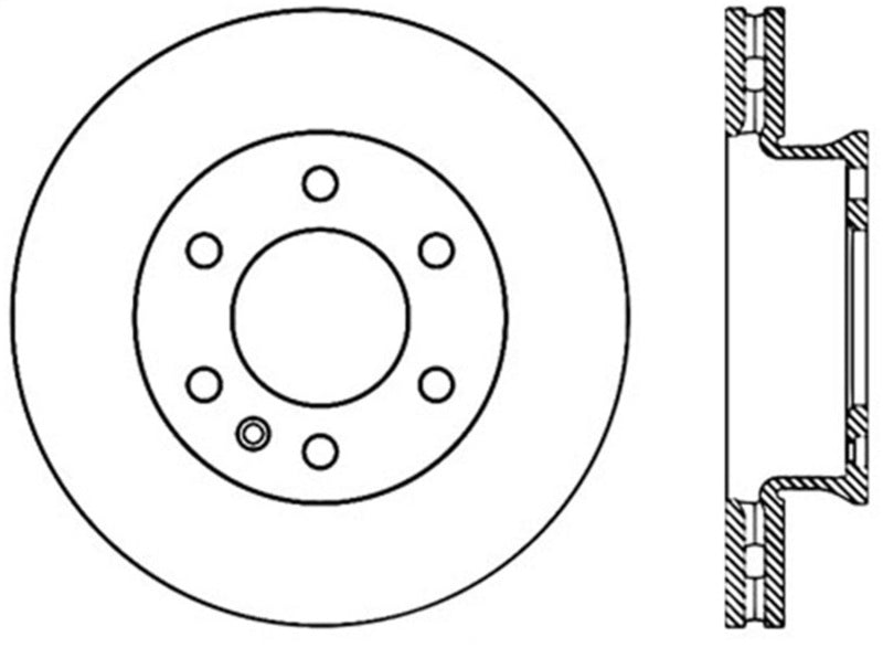 StopTech Slotted Sport Brake Rotor