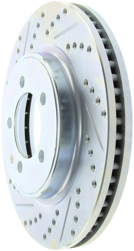 StopTech Select Sport Drilled & Slotted Rotor - Rear Right