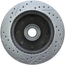 Load image into Gallery viewer, StopTech Select Sport Sport Drilled and Slotted Front Left Rotor 86-94 Ford F-250/F-350