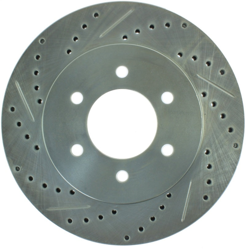 StopTech Select Sport Drilled & Slotted Rotor - Front Left