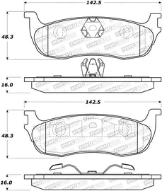 StopTech Street Brake Pads