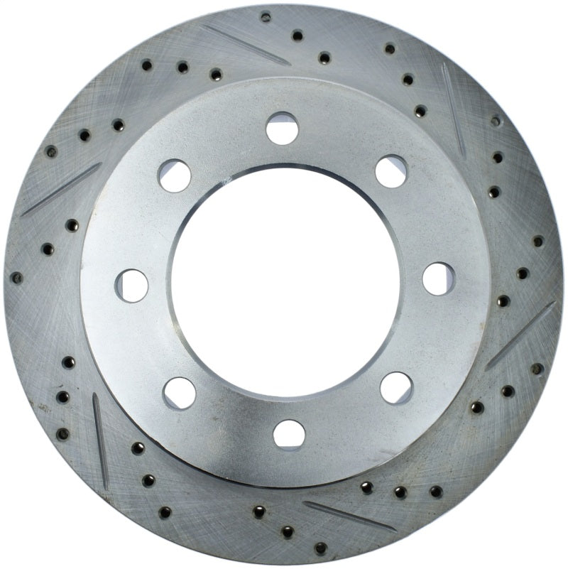 StopTech Select Sport 03-08 Dodge Ram 2500/3500 Slotted & Drilled Rear Left Rotor